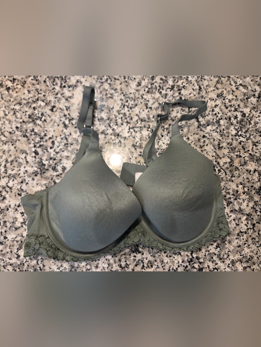 aerie Olive Lace-Trim Bra